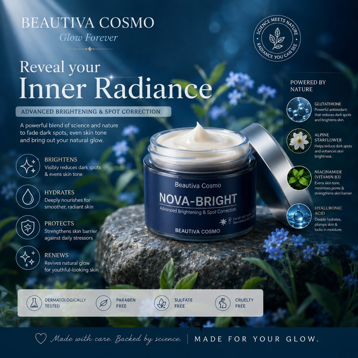 NOVA BRIGHT WHITENING CREAM - Image 2